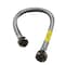 Ez-Fluid 1/2in FIP x 1/2in FIP x 30in, Faucet Supply Line Connector EZA4F30 - alternate 1